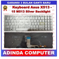 Asus Vivobook 15 X513 K513 M513 M513U M513UA Silver Backlight Keyboard