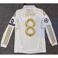 11-12 Real Madrid long sleeved home retro jersey # RONALDO