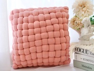 【材料包】歐式抱枕-冰島毛線材料包/巨型毛線/胖胖包