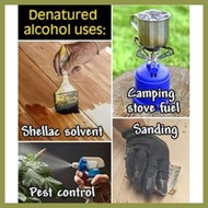 ╲ ═ ➾ PUREE DENATURED ALCOHOL 1 GALLON (4 LITERS) PANLINIS PANGINIT NG ULAM, PANG DENTAL AT MEDICAL