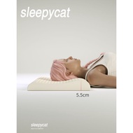 Thailand Latex Pillow Single Flat Ultra-Thin Pillow Core Low Pillow Silicone Natural Rubber Low Pill