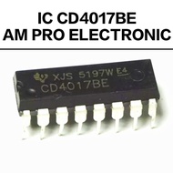 IC CD4017BE CD4017 CD 4017 CMOS Digital Decade CounterBe Divider/
