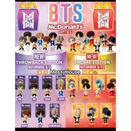 McDonald's MCD Mekdi Happy Meal Toys TinyTan Throwback Encore BTS 2025