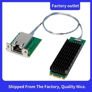 T1 Control Grade M. 2 B+ M Single-Port 10GbE Network Card RJ45 Ethernet Adapter AQC107S Server Netwo