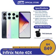 Infinix Note 40X 5G (12GB+256GB) Smartphone - Original 1 Year Warranty by Infinix Malaysia