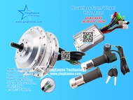 สต๊อกพร้อมส่ง ในไทย !! มอเตอร์ฮับดุมล้อหน้า 350W 36/48V Electric Bike Conversion Motor Controller Ki