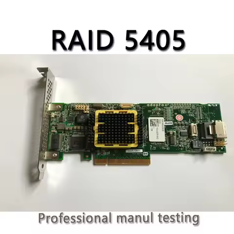 used Adaptec RAID ASR-5405 4-Port PCI-Express x8 SAS SATA RAID Controller