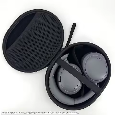 for Anker Q10 Q20 Q30 Q45 Headphone Storage Bag for Bose QC45 QC35 QC25 Hard EVA Box Headset Travel 