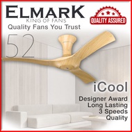 Ceiling Fan Elmark iCool 52" International Brand Taiwan Made