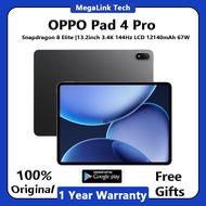 OPPO Pad 4 Pro / Snapdragon 8 Elite  / 13.2inch 144Hz 12140mAh  67W Fast Charing  OPPO Pad