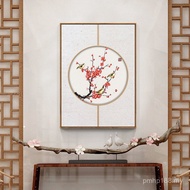 Dining Room Living Room Sofa Tea Room Flower Bird Triptych Painting Chinese Style Zen Decoration Pai
