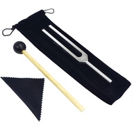 Miwayer 432Hz ,、, Kit Garpu Tala Penyembuhan Bunyi Miwayer 432Hz Aluminium dengan Tukul Beg Kain unt