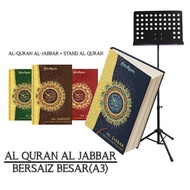 AL QURAN AL JABBAR BERSAIZ BESAR(A3) BERSERTA STAND AL QURAN