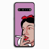 Casing Hardcase Softcase Custom LG V60 V50 V50S V40 V30 V20 Velvet G8X ThinQ 5G Bad Princess TT0050 