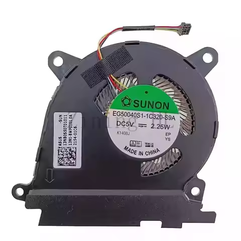 CPU Cooling Fan for ASUS ZenBook X Duo UX482 UX482E UX4100E a single fan
