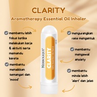 HERBOLIQUE CLARITY Aromatherapy Essential Oil Inhaler (for lack of Focus)