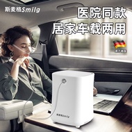 斯麦格制氧机小型家用便携式雾化机老人吸氧机车载孕妇氧气呼吸机20251122