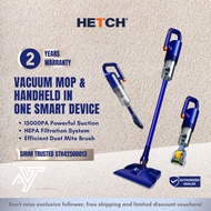 HETCH V3 Pro Hyper-Clean Handheld Dust Mite Bed Vacuum Cleaner & Mop HVC-1416-HC