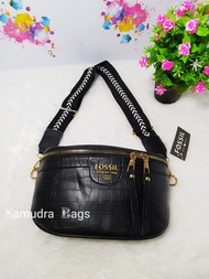 TAS SELEMPANG & WAISTBAG FOSSIL HIGH QUALITY / TAS SELEMPANG TERBARU