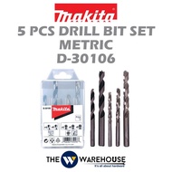 Makita 5 pcs Drill Bit Set (Metric) D-30106