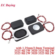 2Pcs/1pc 3525 2030 4 ohm 3w 8 ohm 2W Speaker 2535 3020 Cavity 4Ω 8Ω 2 3 Watt BOX Bluetooth- Audio Sp