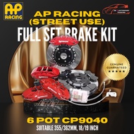 100% Original Genuine AP Racing 6pot CP9040 Full Set Brake Kit