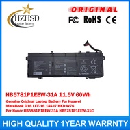 HB5781P1EEW-31A 11.5V 60Wh Genuine Original Laptop Battery For Huawei MateBook D16 LEF-16 14S HKD W7