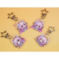 Honkai Star Rail Cyrene Acrylic Keychain Set: Chibi Character Charms