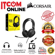CORSAIR HS35 SURROUND V2 GAMING WIRED HEADSET (CA-9011386-AP) CARBON