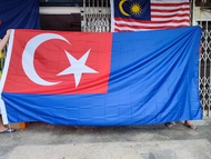 6x12 kaki Bendera Johor Flag 6x12ft *READY STOCK*