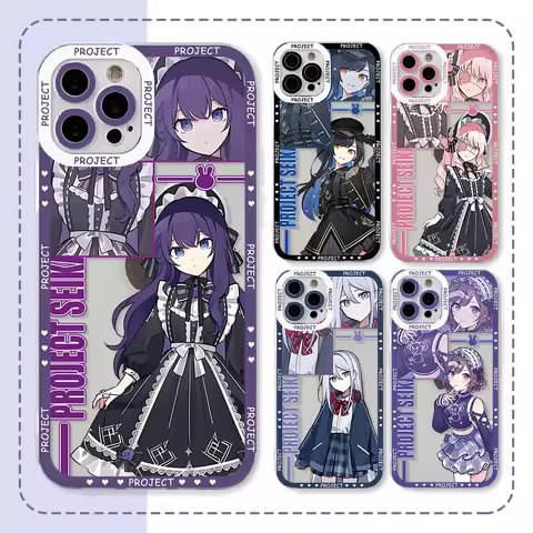 Project Sekai Phone Case for Oppo Reno12 Reno11 Reno10 Reno8 T Z F Reno 12 11 10 8 7 6 5 Pro 4G 5G B