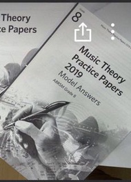 ABRSM 2019.2020,2021,2022.2023 grade 8 music theory 樂理practice paper