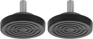 Healvian 2pcs Furniture Leveling Feet Anti-Slip Adjustable Furniture Leveler for Stability M8/m10 Sc