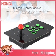 Honglai8 USB Arcade Fighting Joy stick Controller  Fight Stick Game Console No Delay for PC Computer