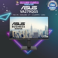 Asus VA279QGS Business Monitor - 27 Inch FHD 120Hz 1ms