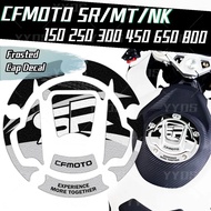Motorcycle Tank  Cap Pad Cover Sticker Decals For CFMOTO  250/450/650/800NK 800MT 250/300/675 SS 450