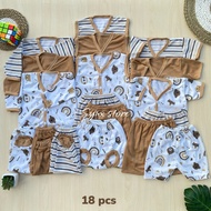 33 Pcs Newborn Baby Supplies Package Complete Cute Long Pants Hat