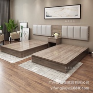 B & B Single Room Furniture Full Set Rental Room Hotel Guest Room Hotel Bed Sign Room Sheet Bed Apar