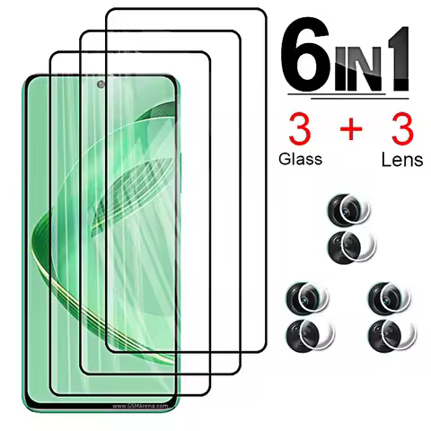 Protective Glass for Huawei Nova 11 Se Screen Protector Honor X6S X8a X7a 90 70 Lite Tempered Glass 