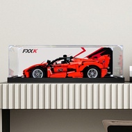 [Acrylic Display Box] Acrylic Display Box Suitable for Lego 42212 Ferrari FXX K Racing Model Figure 