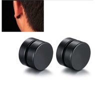 12pcs plain double face magnet acyclic earring