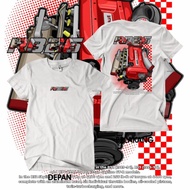 Mesin Rb26 Jdm Legend Engine T-shirt Rb26 Gtr Skyline Car T-shirt