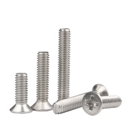 [Quick Shipment] 304 Stainless Steel Countersunk Screw Phillips Screw M1 M1.2 M1.4 M1.6 M2 M2.5