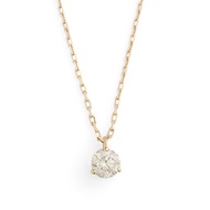 【Made in Japan】[Agat] K18 Diamond Necklace (0.1ct)・1024211632908999