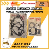 Gasket Overhaul Original Honda TH110 Hurricane / Local / Original