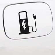 Charging symbol stamp for electric cars