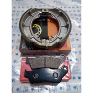 Front and rear brake pads for bajaj Pulsar 135ls/180ug3 ug 4 /200dtsi