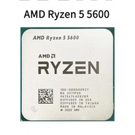 AMD Ryzen 5 5600 R5 5600 CPU Processor B2 stepper NEW 3.5 GHz 6-Core 12-Thread  Up to 4.4 GHz 7NM L3