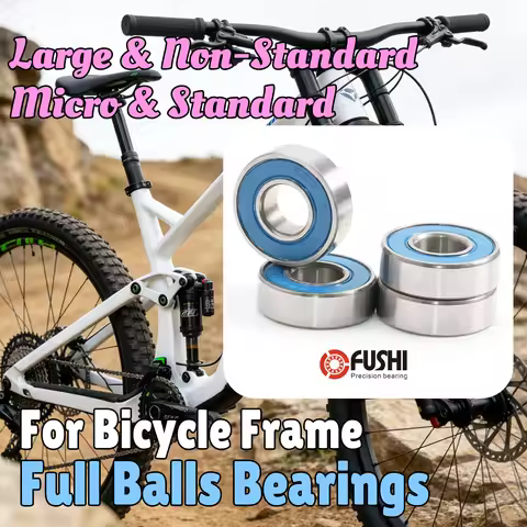 4PCS MAX Bearings 608 688 698 699 398 6000 6001 14226 16257 17286 17287 Full Ball RVFB 2RS RSV for B