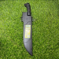SamLee Golok with Cover - Black 125#